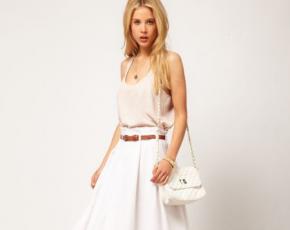 З чим носити довгу білу спідницю: поради, як створити стильний жіночний образ