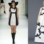 Чорно-біла сукня - відображення Інь та Янь
