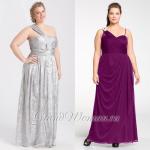 Eleganckie sukienki dla otyłych kobiet na rocznicę