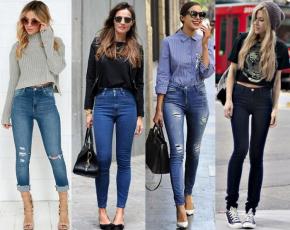 Jeans com cintura: 15 looks lisonjeiros